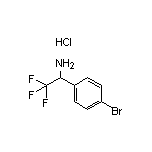 1-(4-溴苯基)-2,2,2-三氟乙胺盐酸盐
