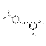 (E)-1,3-二甲氧基-5-(4-硝基苯乙烯基)苯