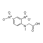 N-(2,4-二硝基苯基)-DL-肌氨酸