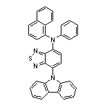 7-(9-咔唑基)-N-(1-萘基)-N-苯基苯并[c][1,2,5]噻二唑-4-胺
