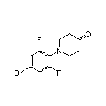 1-(4-溴-2,6-二氟苯基)-4-哌啶酮