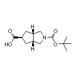 (3aR,5s,6aS)-rel-2-Boc-八氢环戊并[c]吡咯-5-甲酸