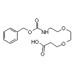 Cbz-NH-PEG2-酸