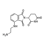 4-[(2-氨基乙基)氨基]-2-(2,6-二氧代-3-哌啶基)异吲哚啉-1,3-二酮