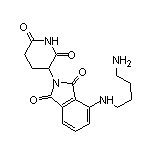 4-[(4-氨基丁基)氨基]-2-(2,6-二氧代-3-哌啶基)异吲哚啉-1,3-二酮