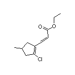 3-(2-氯-4-甲基-1-环戊烯基)丙烯酸乙酯