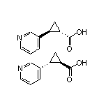 反式-2-(3-吡啶基)环丙烷甲酸