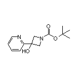 1-Boc-3-(2-吡啶基)氮杂环丁烷-3-醇