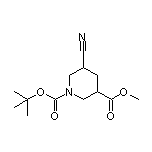 1-Boc-5-氰基哌啶-3-甲酸甲酯