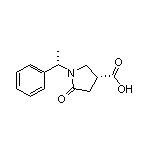 (R)-5-氧代-1-[(S)-1-苯基乙基]吡咯烷-3-甲酸