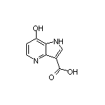 7-羟基-4-氮杂吲哚-3-甲酸
