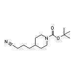 4-(1-Boc-4-哌啶基)丁腈