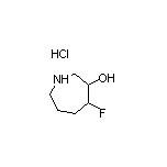 4-氟氮杂环庚烷-3-醇盐酸盐
