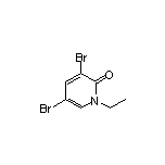 3,5-二溴-1-乙基吡啶-2(1H)-酮