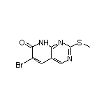 6-溴-2-(甲硫基)吡啶并[2,3-d]嘧啶-7(8H)-酮