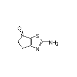 2-氨基-4H-环戊并[d]噻唑-6(5H)-酮