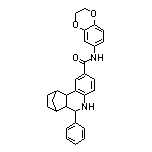 N-(2,3-二氢苯并[b][1,4]二噁英-6-基)-6-苯基-5,6,6a,7,8,9,10,10a-八氢-7,10-桥亚甲基菲啶-2-甲酰胺
