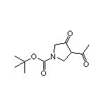 1-Boc-4-乙酰基吡咯烷-3-酮