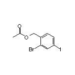 2-溴-4-碘苄基乙酸酯
