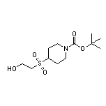 1-Boc-4-[(2-羟乙基)磺酰基]哌啶