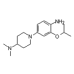 1-(4-氨基-3-异丙氧基苯基)-N,N-二甲基哌啶-4-胺
