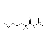 1-(3-甲氧基丙基)环丙烷甲酸叔丁酯