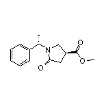 (S)-5-氧代-1-[(S)-1-苯基乙基]吡咯烷-3-甲酸甲酯