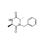 (3R,6S)-1-苄基-3,6-二甲基哌嗪-2,5-二酮