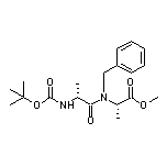 (S)-2-[(R)-N-苄基-2-(Boc-氨基)丙酰氨基]丙酸甲酯
