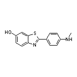 2-[4-(甲氨基)苯基]苯并噻唑-6-醇