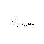 (S)-1-(2,2-二甲基-1,3-二氧戊环-4-基)甲胺