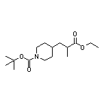 3-(1-Boc-4-哌啶基)-2-甲基丙酸乙酯