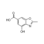 4-羟基-2-甲基苯并噁唑-6-甲酸
