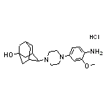 反式-4-[4-(4-氨基-3-甲氧基苯基)-1-哌嗪基]金刚烷-1-醇盐酸盐