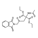 2-乙酰氨基-2-[3-(1,3-二氧代-2-异吲哚啉基)-2-氧代丙基]丙二酸二乙酯