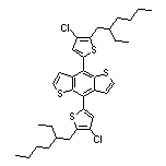 4,8-双[4-氯-5-(2-乙基己基)-2-噻吩基]苯并[1,2-b:4,5-b’]二噻吩