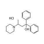 1,1-二苯基-3-(1-哌啶基)-1-丁醇盐酸盐