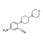 5-氨基-2-[4-(4-吗啉基)-1-哌啶基]苯腈