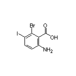 6-氨基-2-溴-3-碘苯甲酸