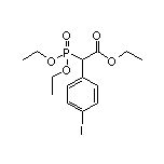 2-(二乙氧基磷酰基)-2-(4-碘苯基)乙酸乙酯