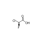 (S)-2-氯-2-氟乙酸