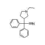2-(1-乙基吡咯烷-3-基)-2,2-二苯基乙腈