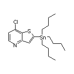 7-氯-2-(三丁基锡基)噻吩并[3,2-b]吡啶