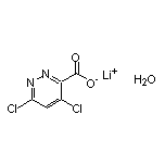 4,6-二氯哒嗪-3-甲酸锂水合物