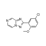2-(5-氯-2-甲氧基苯基)-[1,2,4]三唑并[1,5-a]吡嗪
