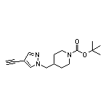 1-Boc-4-[(4-乙炔基-1-吡唑基)甲基]哌啶