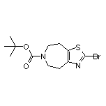 6-Boc-2-溴-5,6,7,8-四氢-4H-噻唑并[4,5-d]吖庚因