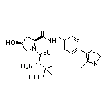(2S,4S)-1-[(S)-2-氨基-3,3-二甲基丁酰基]-4-羟基-N-[4-(4-甲基噻唑-5-基)苄基]吡咯烷-2-甲酰胺盐酸盐