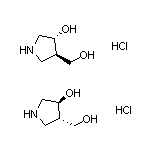 反式-4-(羟甲基)吡咯烷-3-醇盐酸盐