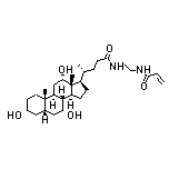 (R)-N-(2-丙烯酰氨基乙基)-4-[(3R,5S,7R,8R,9S,10S,12S,13R,14S,17R)-3,7,12-三羟基-10,13-二甲基十六氢-1H-环戊并[a]菲-17-基]戊酰胺